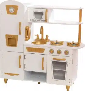 Cuisine en bois KidKraft Blanc Doré