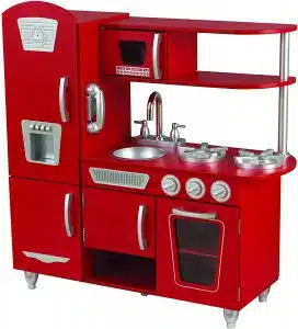 Cuisine en bois KidKraft Rouge