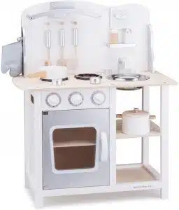 Cuisine en bois New Classic Blanc Argent