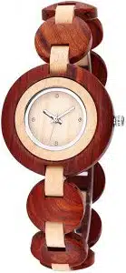 montre bois design femme