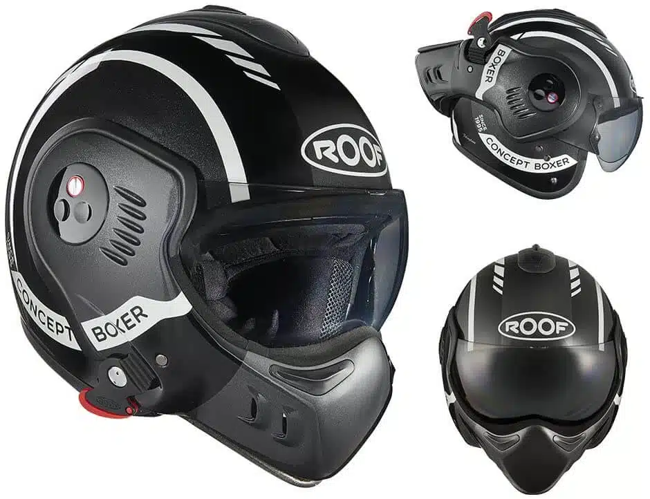 casque modulable noir