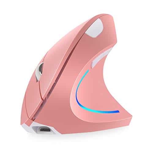 Meilleure souris ergonomique rose