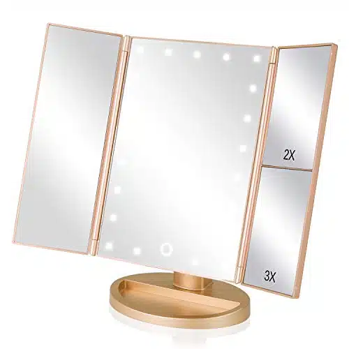 Meilleur miroir grossissant lumineux