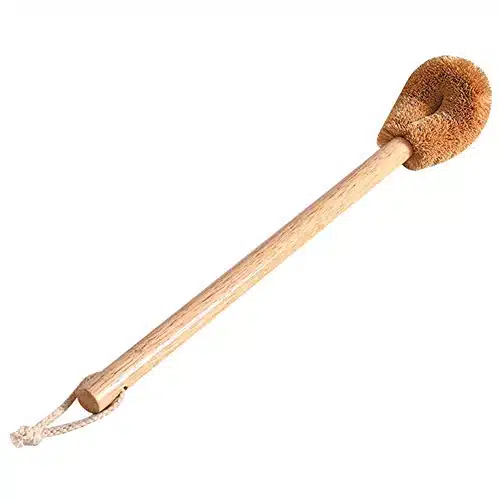 Brosse WC bois